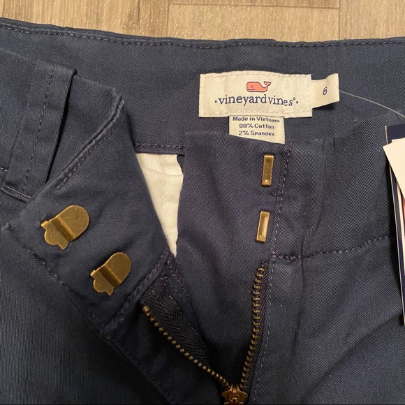 Vineyard Vines Everyday Shorts Blue Flawed NWT - Picture 3 of 3